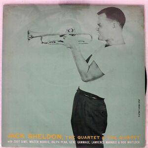 JACK SHELDON/QUARTET AND THE QUINTET/JAZZ: WEST GXF3128 LP