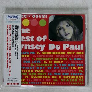 DE PAUL/BEST OF LYNSEY/CENTURY CECC-581 CD □