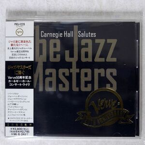 CARNEGIE HALL JAZZ BAND/CARNEGIE HALL SALUTES THE JAZZ MASTERS/VERVE RECORDS POCJ1228 CD □