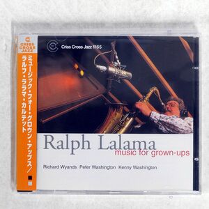 RALPH LALAMA/MUSIC FOR GROWN-UPS/CRISS CROSS JAZZ CRISS 1165 CD □