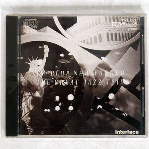 GREAT JAZZ TRIO/CLUB NEW YORKER/INTERFACE 38C38-7072 CD □