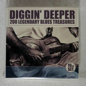 VA/DIGGIN’ DEEPER (200 LEGENDARY BLUES TREASURES)/MEMBRAN MUSIC LTD. 222024 321 CD