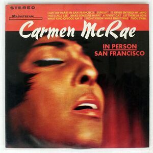 CARMEN MCRAE/IN PERSON SAN FRANCISCO/MAINSTREAM 22AP142 LP