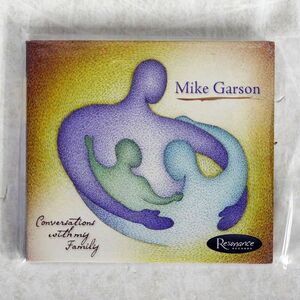 デジパック MIKE GARSON/CONVERSATION WITH MY FAMILY (BONUS DVD) (DIG)/RESONANCE RECORDS RCD-1004 CD