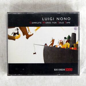 LUIGI NONO/COMPLETE WORKS FOR SOLO TAPE/STRADIVARIUS STR 57001 CD