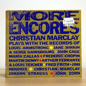 CHRISTIAN MARCLAY/MORE ENCORES/RECOMMENDED RECORDS RER CM1 CD □