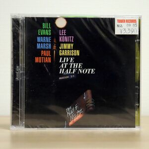 未開封 BILL EVANS/LIVE AT THE HALF NOTE/JAZZ LIPS JL760 CD