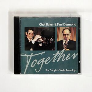 CHET BAKER/TOGETHER: THE COMPLETE STUDIO RECORDINGS/EPIC 4729842 CD □