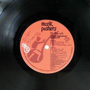 DJ DISCIPLE/STREET EXPERIENCE VOLUME #2/MUZIK PUSHERS MP005 12
