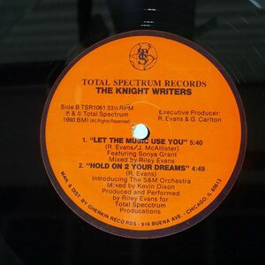 KNIGHT WRITERS/I NEED A MAN/TOTAL SPECTRUM TSR1061 12