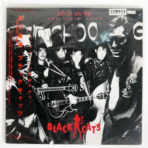 帯付き BLACK CATS/第3倉庫 ONE NIGHT SHOW/JAPAN RECORD 28JAL3036 LP