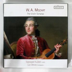 紙ジャケ SIGISWALD KUIJKEN/MOZART:THE VIOLIN SONATAS/ACCENT ACC24334 CD