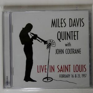 未開封 MILES DAVIS QUINTET WITH JOHN COLTRANE/LIVE IN SAINT LOUIS FEBRUARY 16 & 23, 1957/RLR RECORDS RLR 88770 CD □