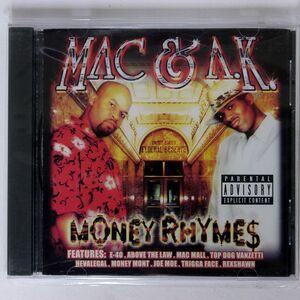 MAC & A.K./MONEY RHYMES/E&K MUSIC GROUP 65000-1 CD □