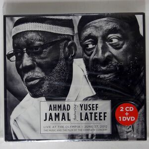 未開封 AHMAD JAMAL, YUSEF LATEEF/LIVE AT THE OLYMPIA JUNE 27.2012/JAZZ VILLAGE JV 570053.55 CD+DVD