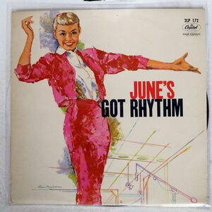 赤盤 JUNE CHRISTY/JUNE’S GOT RHYTHM/CAPITOL 2LP172 LP