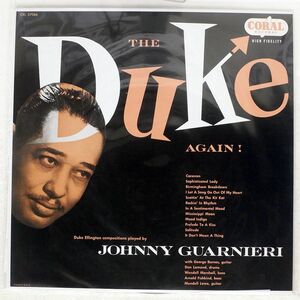 JOHNNY GUARNIERI/DUKE AGAIN/CORAL MVJJ30023 LP