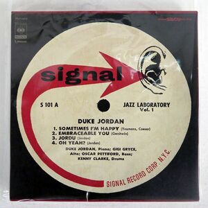DUKE JORDAN/JAZZ LABORATORY SERIES VOL. 1 & 2 / SIGNAL!/CBS/SONY SOPZ-1~3-SY LP