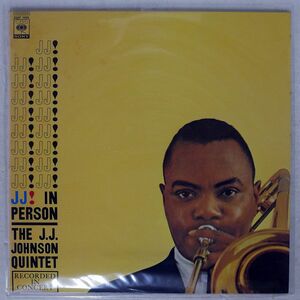 J.J. JOHNSON/J.J. IN PERSON/CBS/SONY 20AP1499 LP