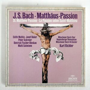 KARL RICHTER/BACH : MATTHAUS-PASSION/ARCHIV PRODUKTION MAF 8149/52 LP