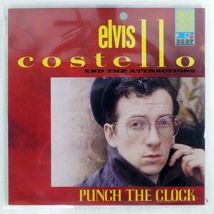 ELVIS COSTELLO & ATTRACTIONS/PUNCH THE CLOCK/F-BEAT RPL8211 LP