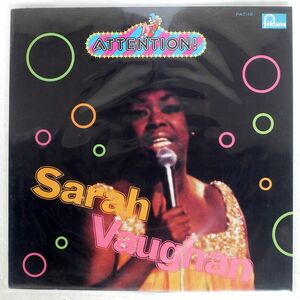 SARAH VAUGHAN/ATTENTION/FONTANA PAT15 LP