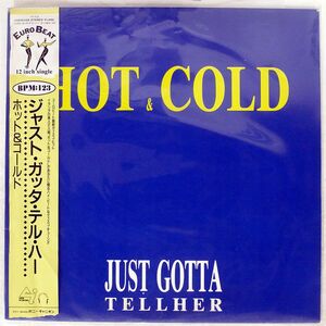 帯付き 見本盤 HOT & COLD/JUST GOTTA TELL HER/CANYON INTERNATIONAL C12Y0359 12