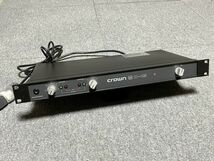 Crown D-45 非メッキマリンコプラグ 中古動作品 Pro cable 120V仕様 パワーアンプ SN_8001402182_画像1