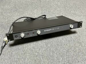 Crown D-45 非メッキマリンコプラグ 中古動作品 Pro cable 120V仕様 パワーアンプ SN_8001401024