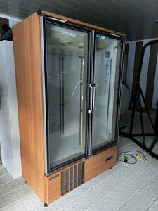 ホシザキ 業務用 冷蔵庫 冷凍庫 ショーケース USF-120XT3-IC-2K アイスクリーム