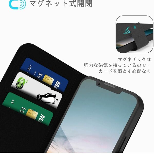 PROXA iPhone 13 Pro Max 用 財布型 ケース 手帳型
