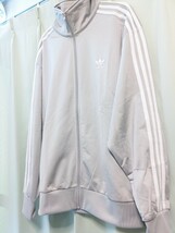 adidas アディダス ジャージ ファイヤーバード トラックジャケット 3XL ライトグレー　 IA6341 白系 1231 _画像3