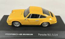 PORSCHE MUSEUM 特注　PORSCHE 911S 2.4 (Narrow)1971Year Yellow 1/43 Hight Speed 製_画像1