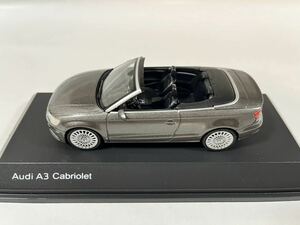 Audi 特注　Audi A3 Cabriolet 2008Year 1/43 Scale Dakota Grey Metallic Herpa 製