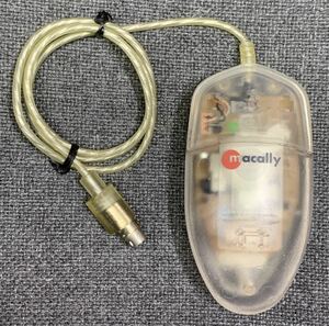 OLD Mac translucent Mouse Macally オールドマック用 トランスルーセントマウス 