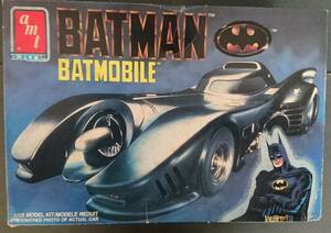 プラモデル　車　バットマン「バットモービル」amt　1/25　中古品