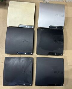 (M1)SONY PS3 本体のみ CECH-2000A～ まとめて6台 ジャンク品扱い