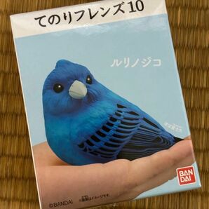 てのりフレンズ10 ルリノジコ 1個 バンダイ フィギュア 食玩 てのりフレンズ 鳥