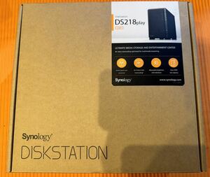 Synology DISKSTATION DS218play HDD無し NAS