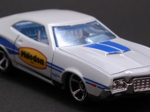 ★★日曜夜★未開封新品★'72 FORD GRAN TORINO SPORT (第1世代金型)★MILODON★HOT WHEELS