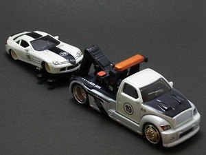 ★日曜夜★ルース★MAISTO WRECKER/MERCEDES SLR McLAREN★ELITE TRANSPORT★ALL STARS★MAISTO★1/64