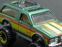 ☆☆日曜夜☆未開封新品☆CHEVY BLAZER 4X4 (第3世代金型)☆BFGOODRICH☆HOT WHEELS_画像2