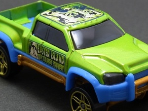 ★日曜夜★新品★MEGA-DUTY (NISSAN FRONTIER) (第1世代金型)★TIKI BLASTERS 5-PACK★HOT WHEELS