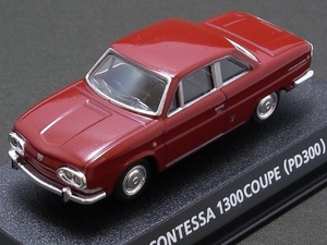 ★★日曜夜★ルース★HINO CONTESSA 1300COUPE (PD300) 1965★絶版名車 COLLECTION VOL.7★KONAMI★1/64