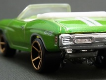 ★★★日曜夜★未開封新品★'70 CHEVY CHEVELLE (CONVERTIBLE)★HOT WHEELS_画像2