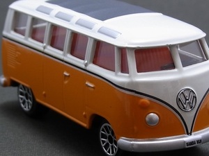 ★★日曜夜★ルース★VW MICROBUS (VOLKSWAGEN TYPE 2 T1 SAMBA VAN)★REALTOY★3inc