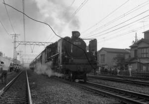 国鉄時代　昭和４７年　鉄道100年記念列車　C577　蒲田駅～川崎駅　14枚　データをメール添付かCD-Rで。