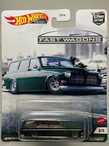 Hot Wheels CAR CULTURE FAST WAGONS VOLVO P220 AMZON WAGON カーカルチャー ファスト ワゴン ボルボ アマゾン ワゴン