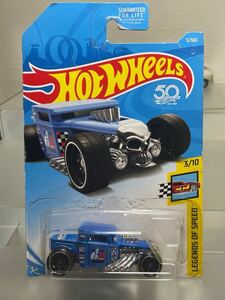 Hot Wheels BONE SHAKER ボーンシェイカー LEGENDS OF SPEED 青