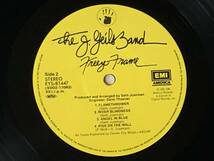 [LP] The J. Geils Band J・ガイルズ・バンド / Freeze-Frame フリーズ・フレイム ☆ 80's、Randy Brecker、帯付き日本盤、EYS-81447_画像5